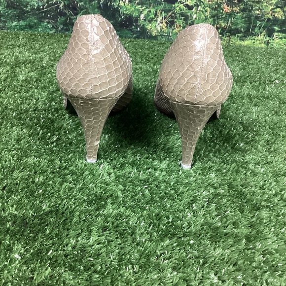Stuart Weitzman Snake Skin Heels Vintage 8 - Picture 5 of 15